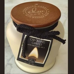 VANILLA BEAN CANDLE WOOD WICK DW HOME RICHLY SCENT